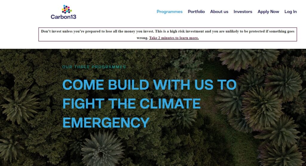 Carbon13 homepage