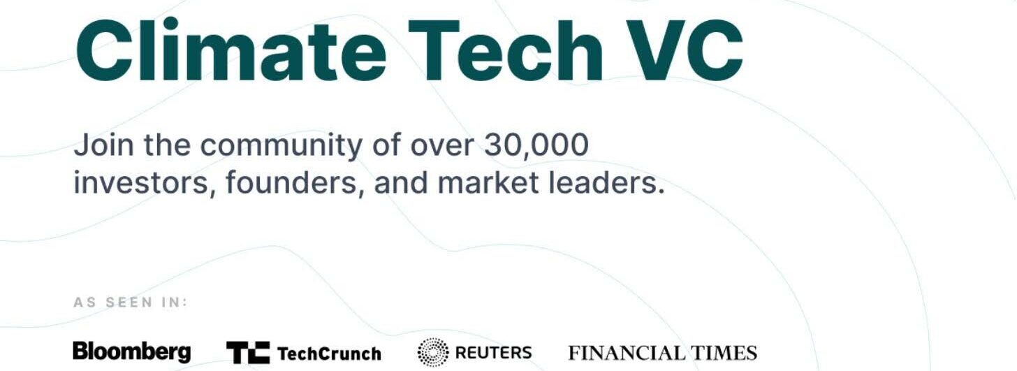 Climate Tech VC Newsletter