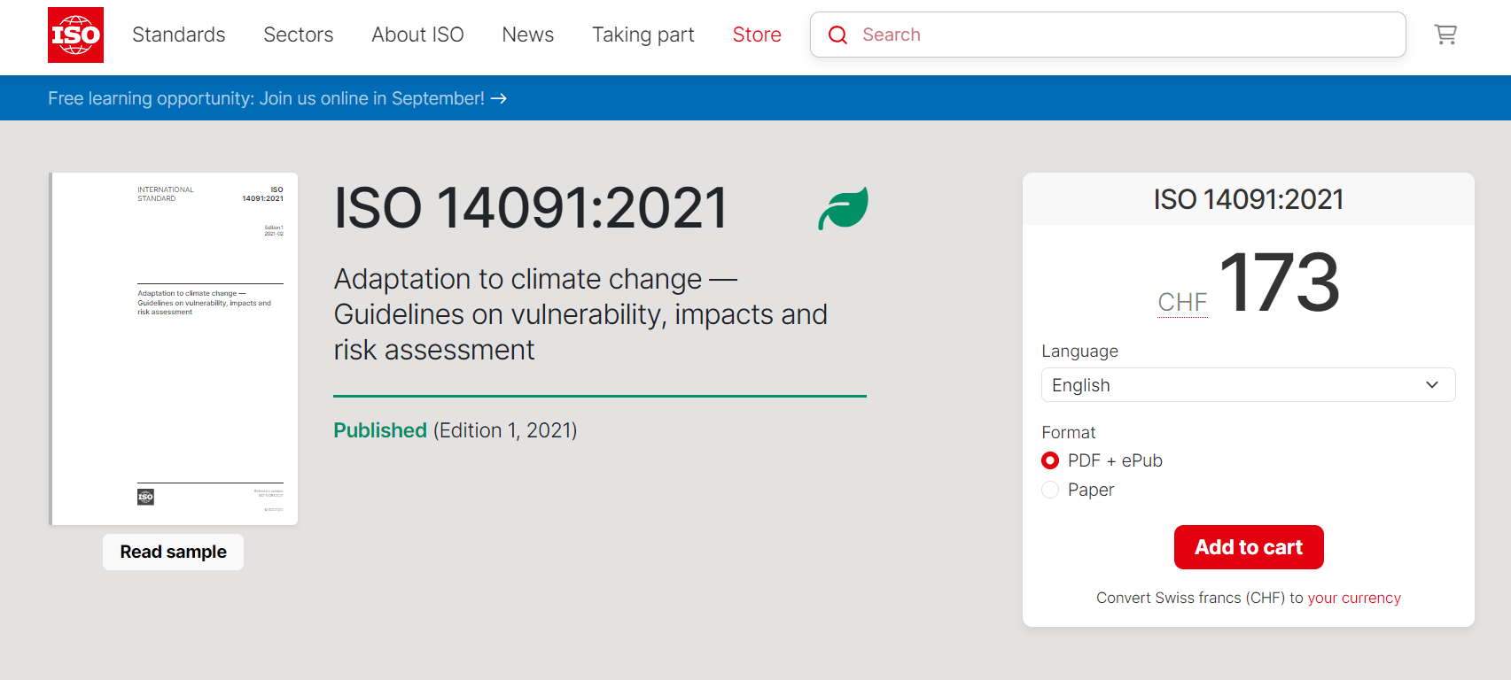 ISO 14091 document