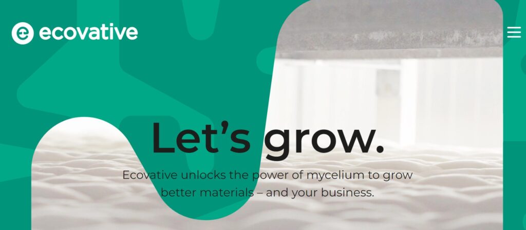 ecovative homepage