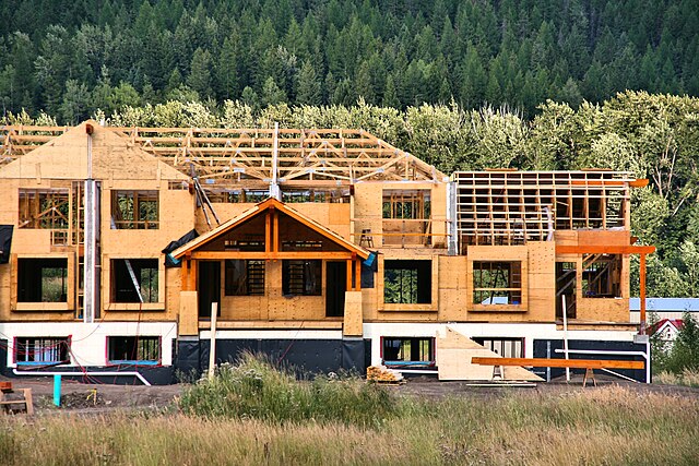 wood building