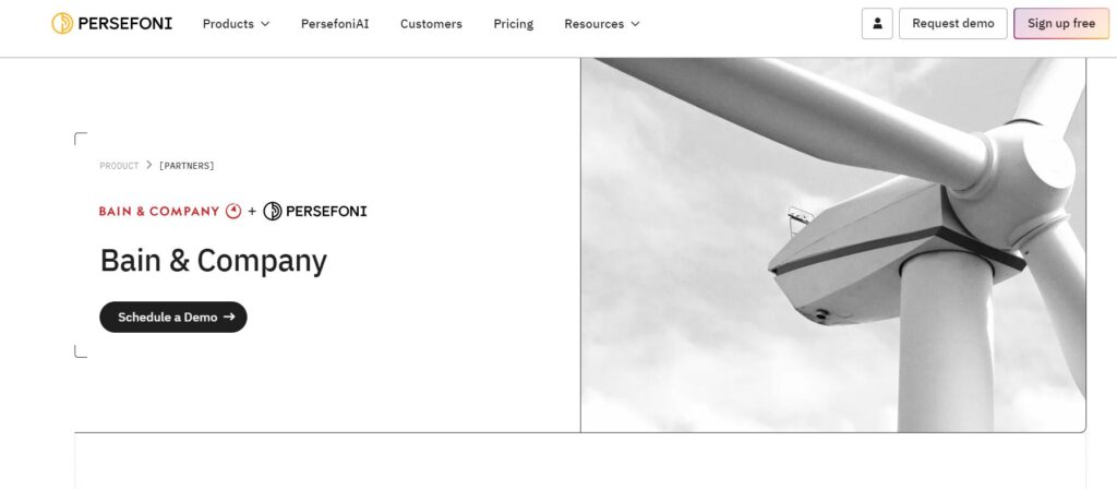 Bain & Company homepage