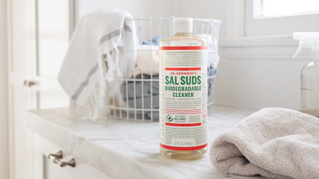 Dr Bronner's Sal Suds eco-friendly product