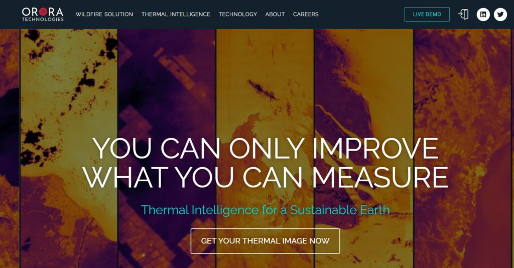 ORORA homepage