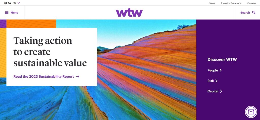 WTW homepage