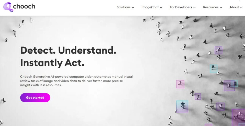 chooch homepage