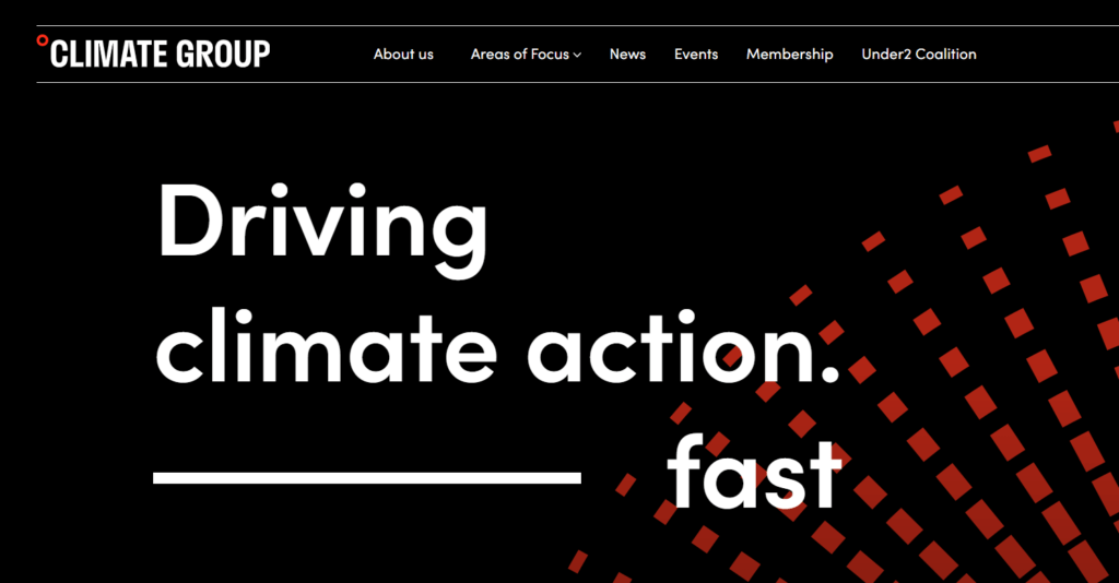 climate group homepage