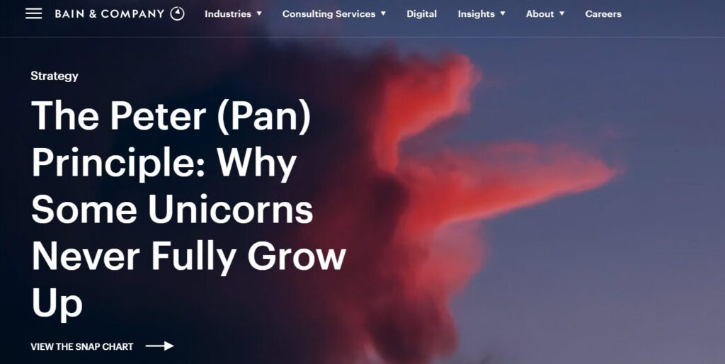 Bain Company Homepage