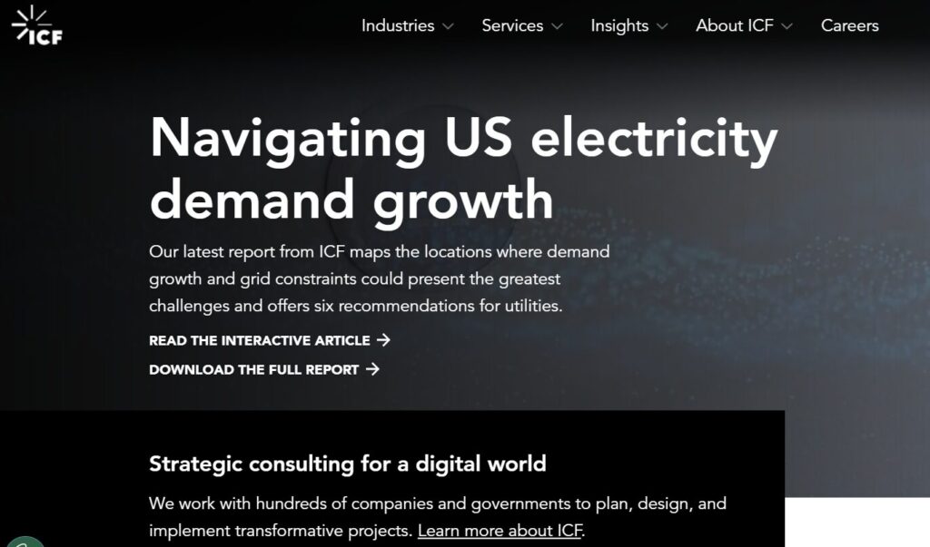 ICF Homepage