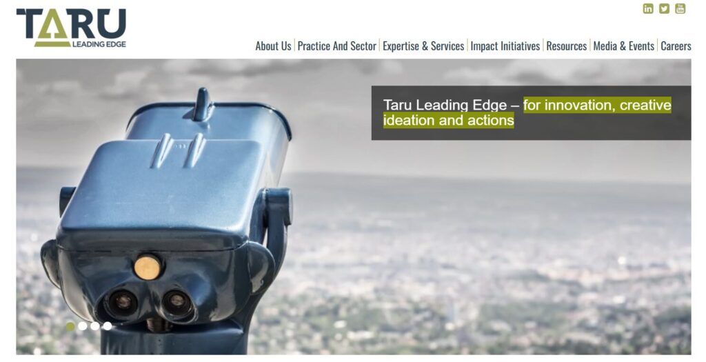 Taru Consulting Homepage