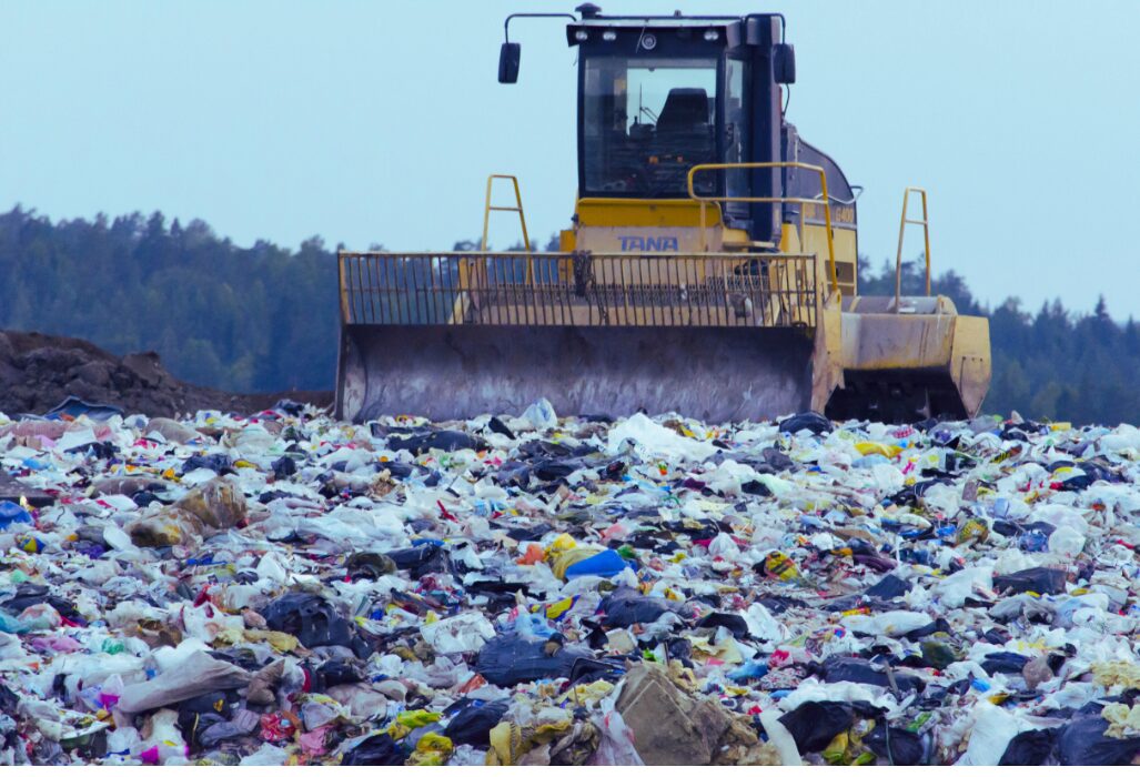 polyurethane waste - landfill