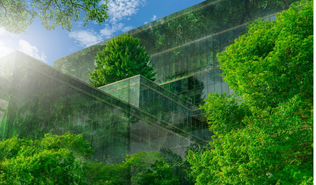 green construction of corporate offices