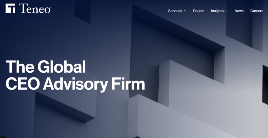 Teneo ESG Consultants Homepage