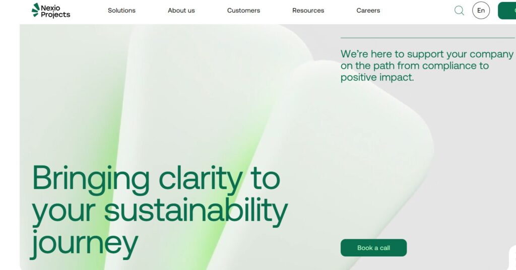 Nexio Homepage ESG Consultants