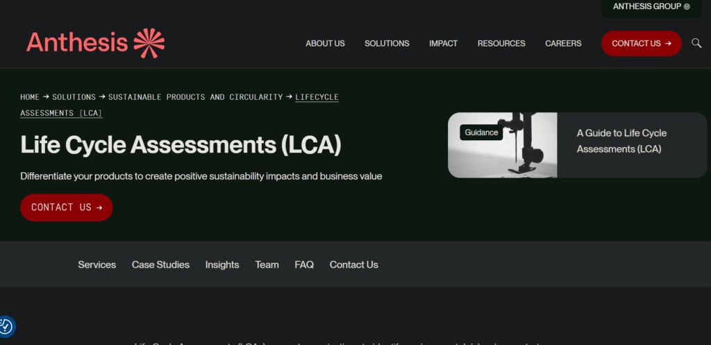 Anthesis Homepage