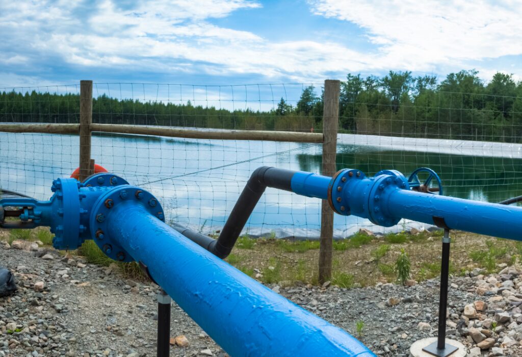 Containment pond