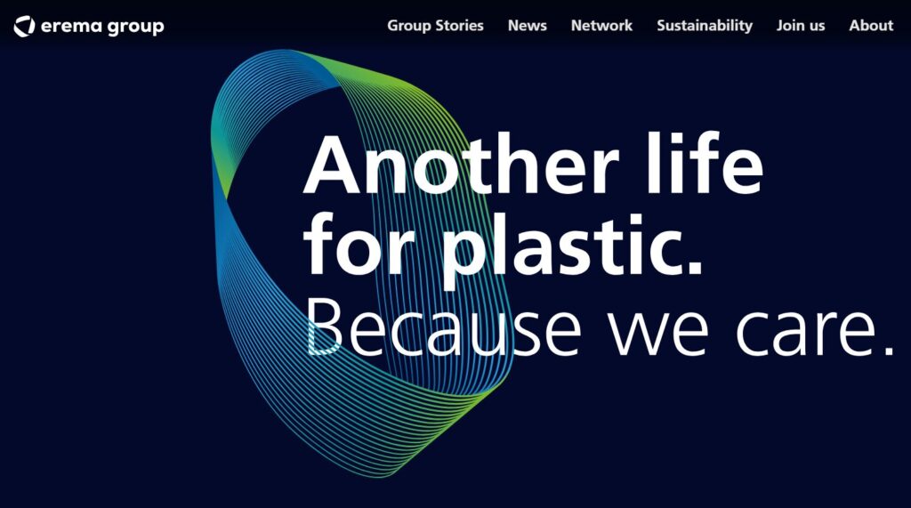 Erema Homepage