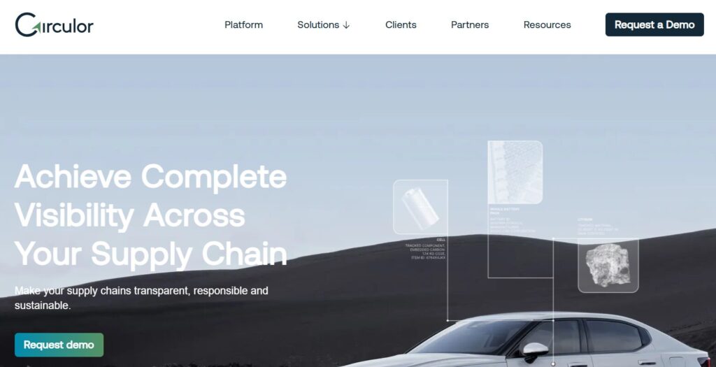 Circulor Homepage
