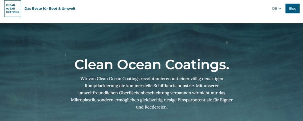 Clean Ocean Coatings Homepage