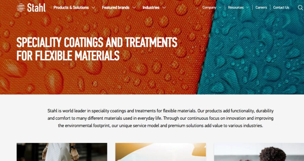 Stahl Homepage