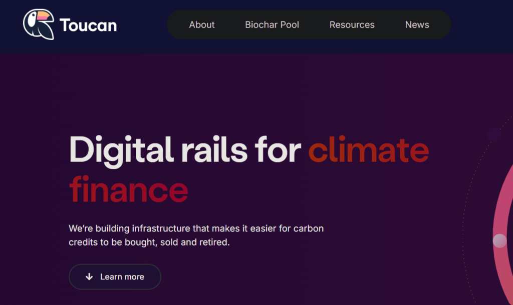 Toucan Homepage