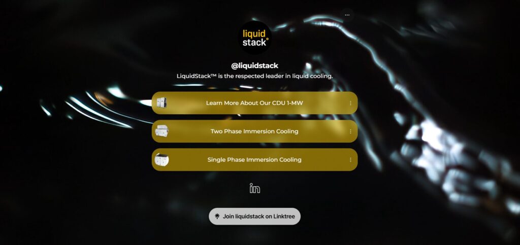 LiquidStack Webpage