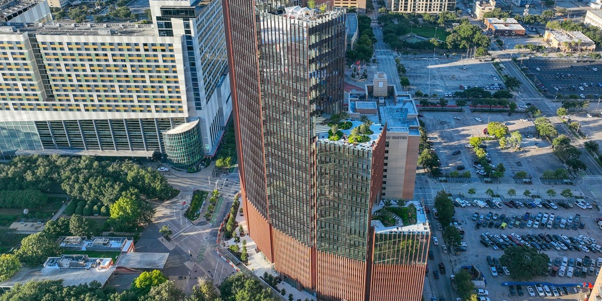 Skanska completes new office development 1550 on the Green