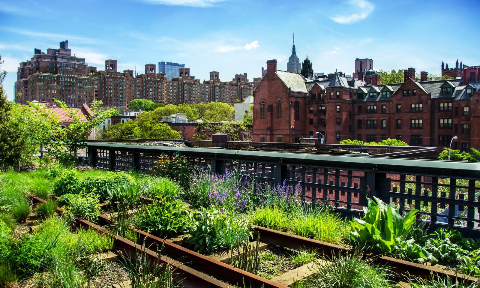 Biophilic Design Highline Park New York