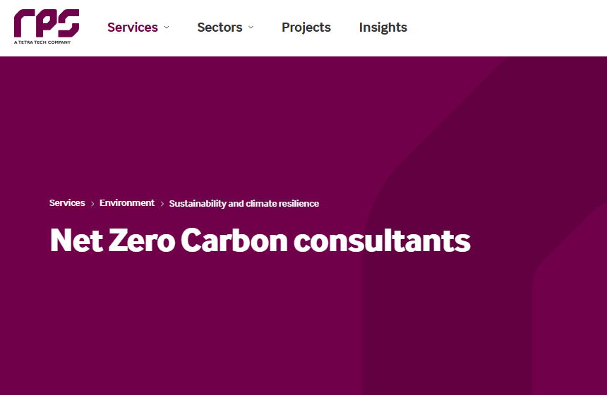 RPS Net aZero Consultants Homepage