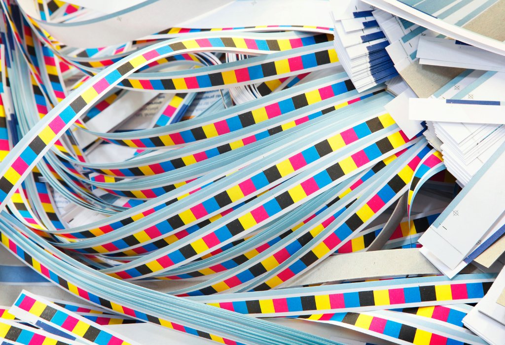 printing waste paper