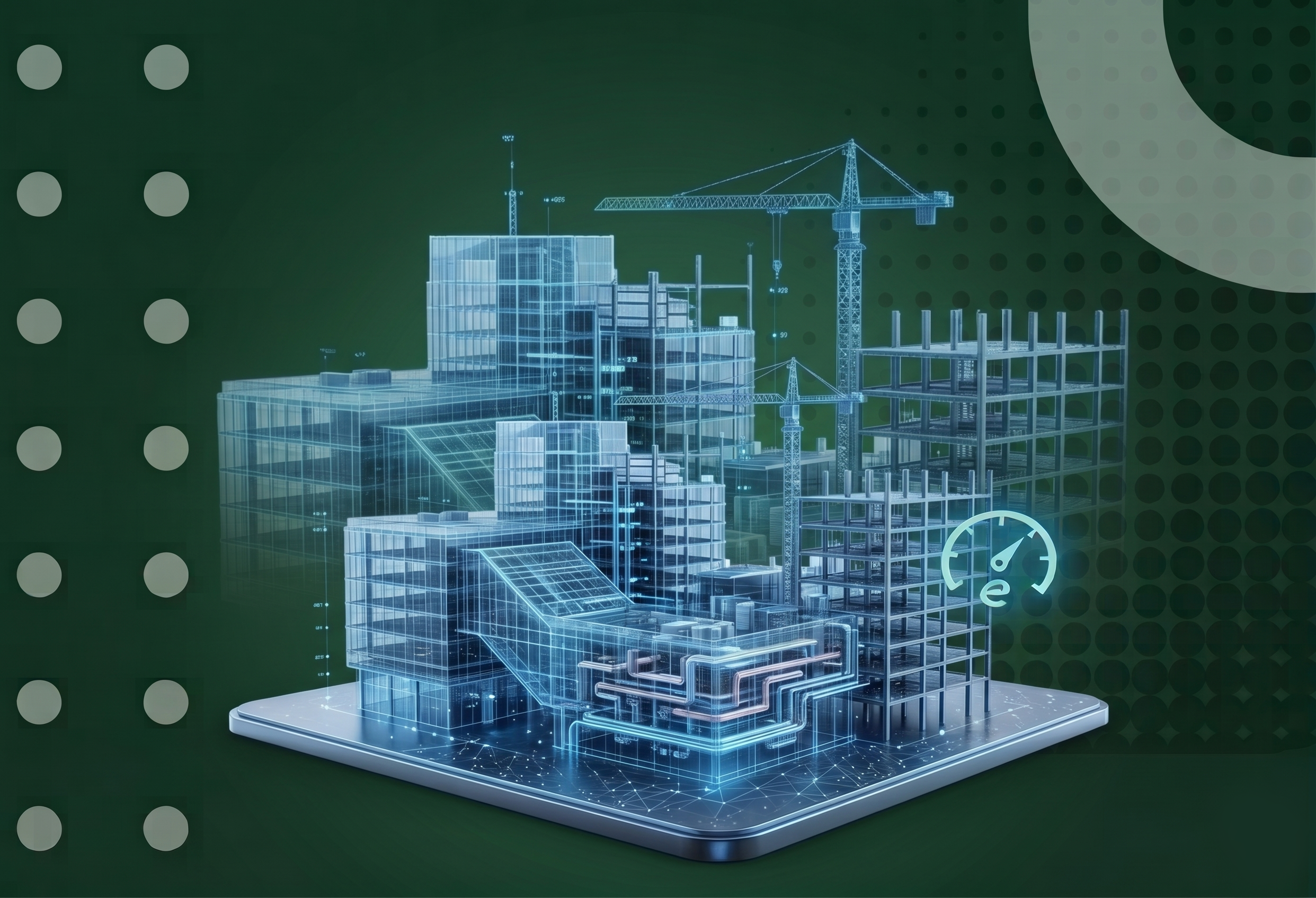 Digtal Twin Construction Sustainability Header Image