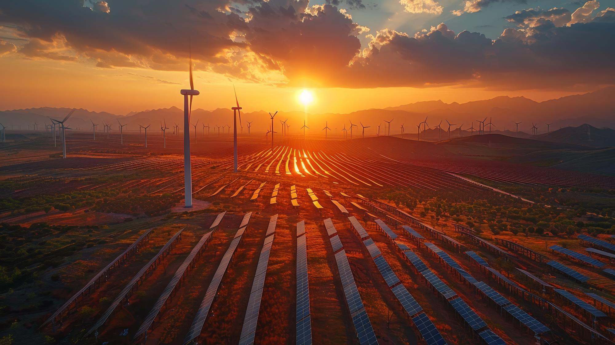 renewable solar energy grid